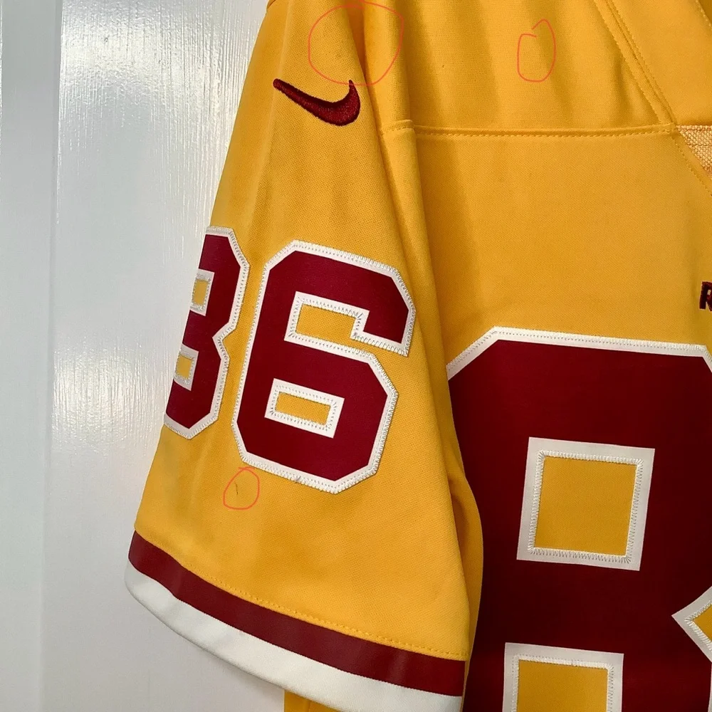 WASHINGTON REDSKINS Jordan Reed # 86 Signed Official NFL Nike Football Jersey - Picture 5 of 13